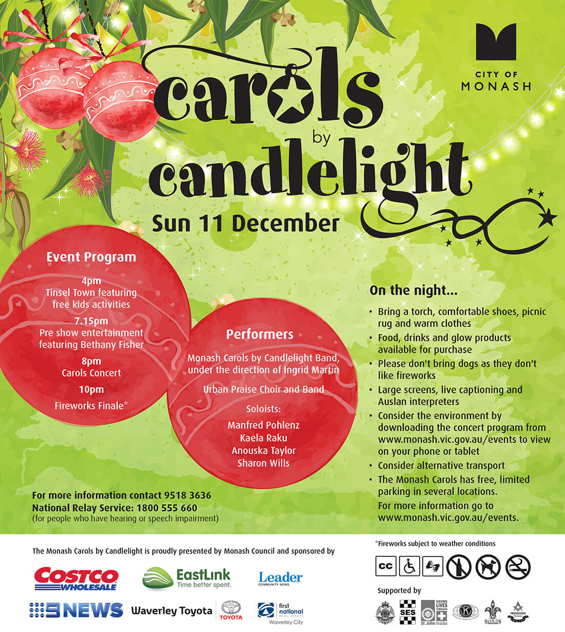 Christmas Carols Melbourne 2025 Dates Viva Alverta