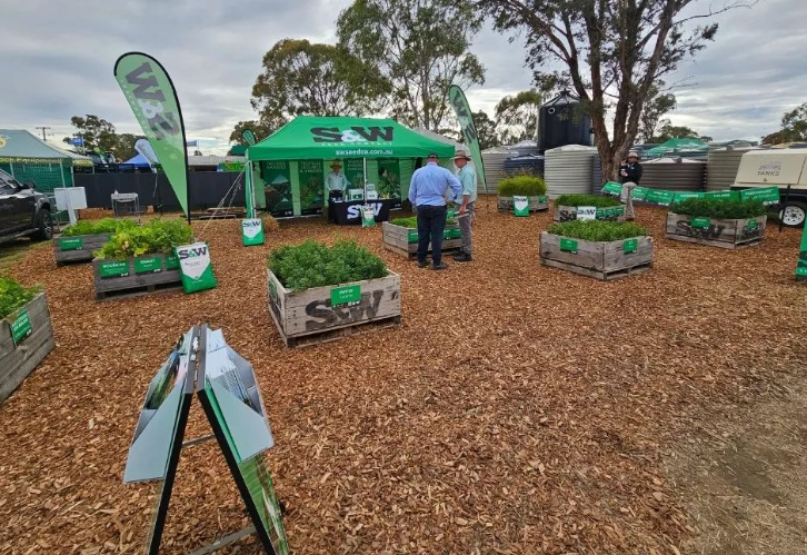 S&W Field day displays, marquee, pullup banners, flags & signage